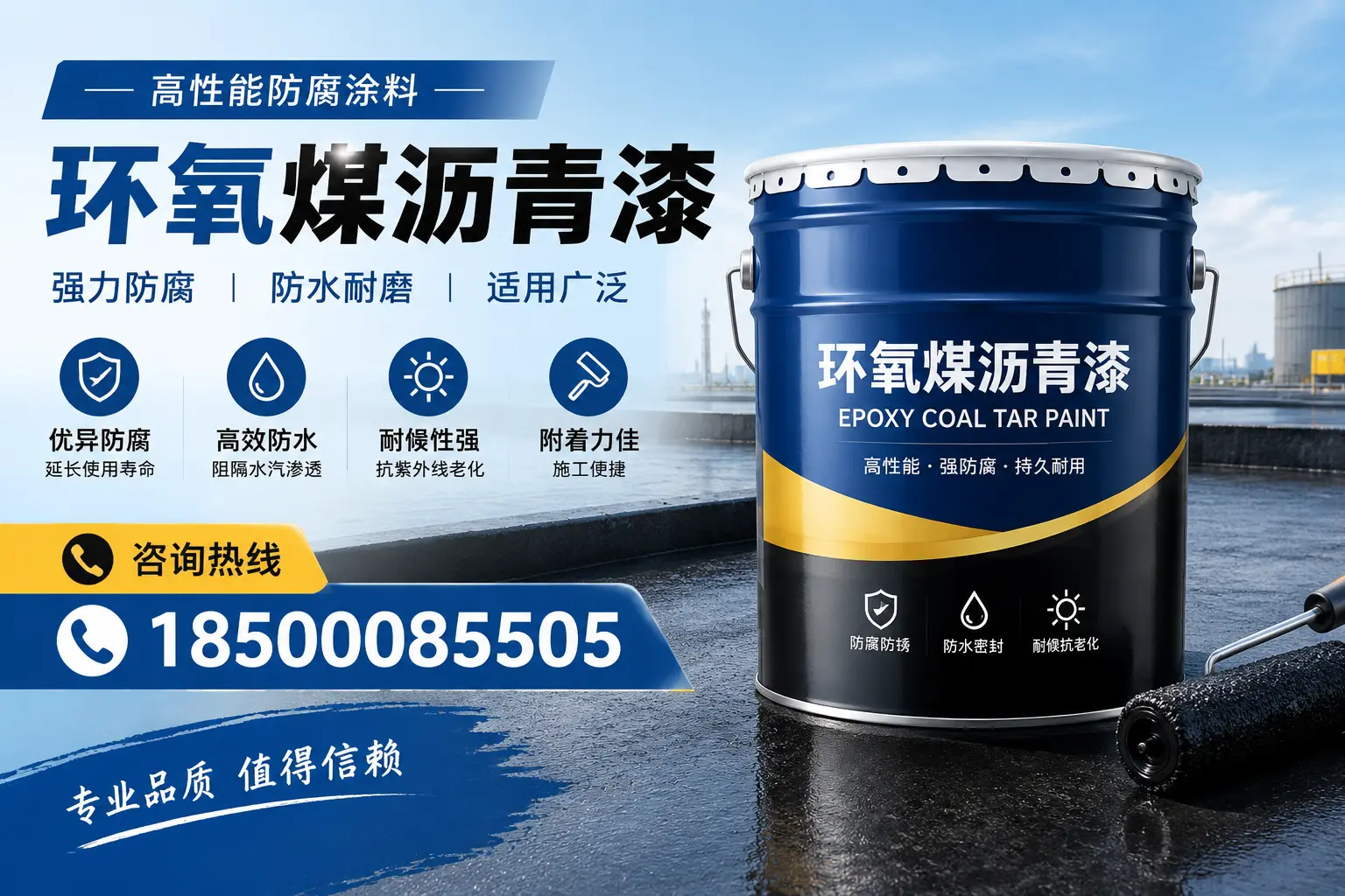 环氧煤沥青漆的主要成分与功能,十堰用户深度了解